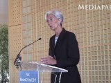 Christine Lagarde annonce sa candidature à la direction du FMI
