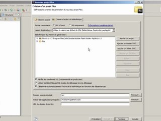Adobe Flex 4 : Premier projet Flex dans Flash Builder 4