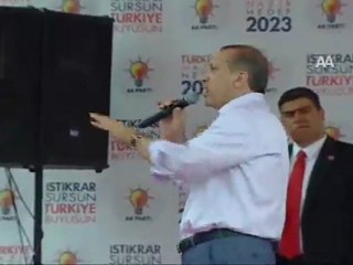 BAŞBAKAN SEÇMENE SESLENDİ