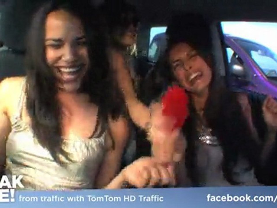 Hot girlfriends singing "I Want To Break Free"