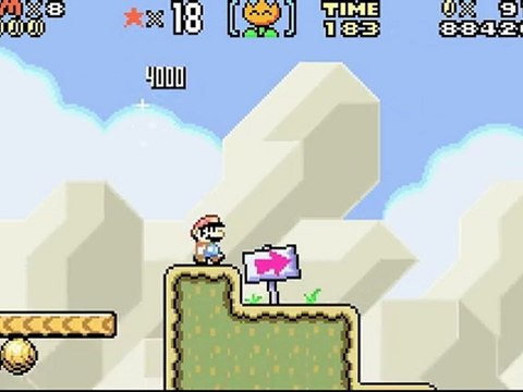 Test Super mario world (Snes-Gba)
