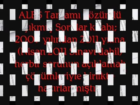 ALES Çıkmış Sorular 2011video