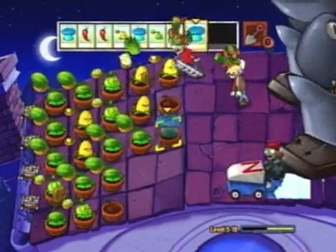 Plants Vs Zombies Playthrough Level 5-10 Xbox Live Arcade