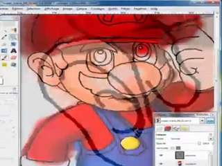 Mario Bros - Speed Painting by Cyreel