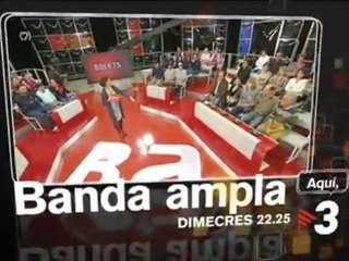 TV3 - Dimecres, 22.25, a TV3 - "El sistema sanitari", a "Banda ampla"