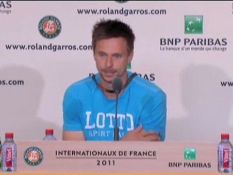 RG, 1er tour : Söderling a de l'ambition