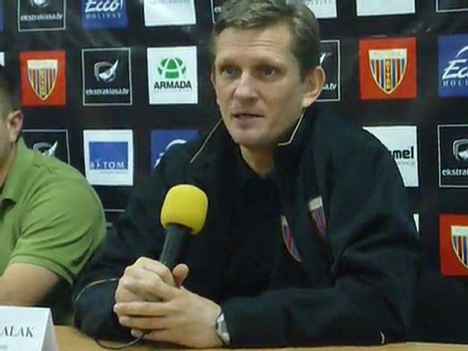 Konferencja prasowa po meczu Polonia Bytom - Lech Poznań