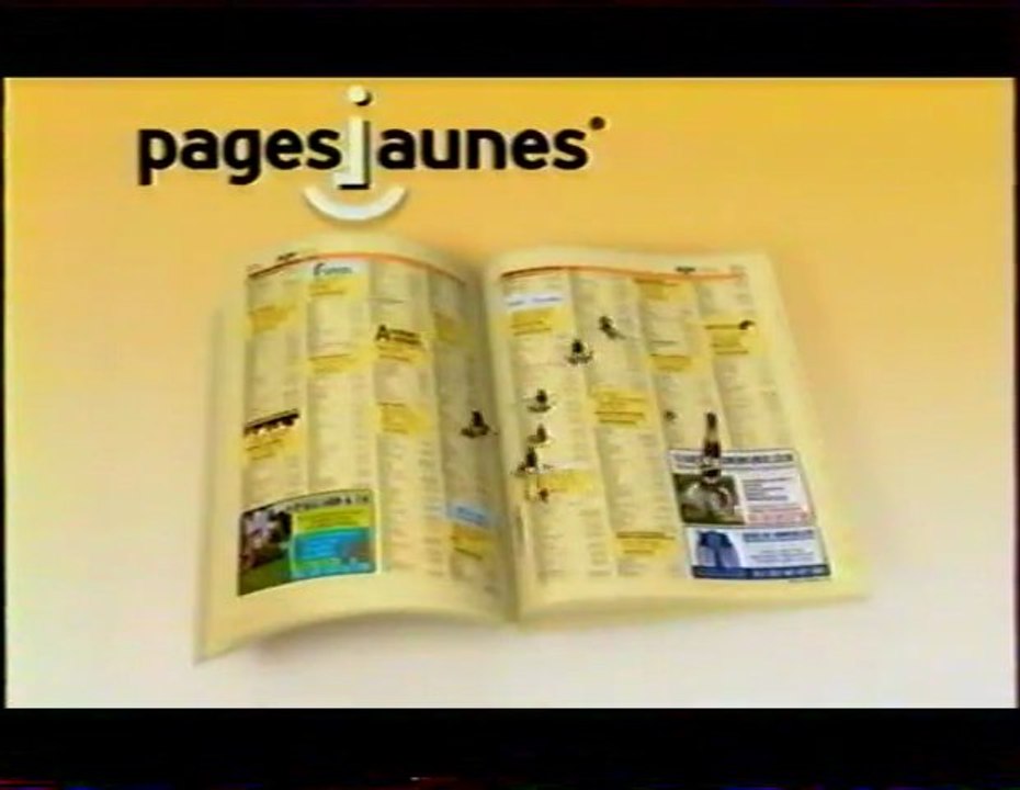Publicité Pages Jaunes 2004