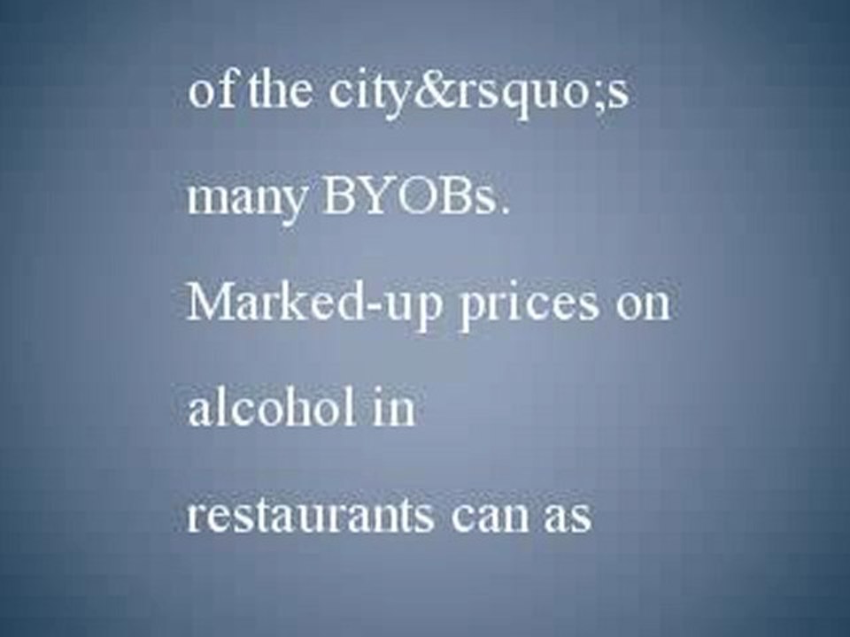 BYOB Restaurants in Philadelphia - The Best Restaurants in Philadelphia for BYOB