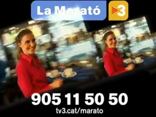 TV3 - Diumenge, 10.00, a TV3 - "La Marató", diu molt de tu