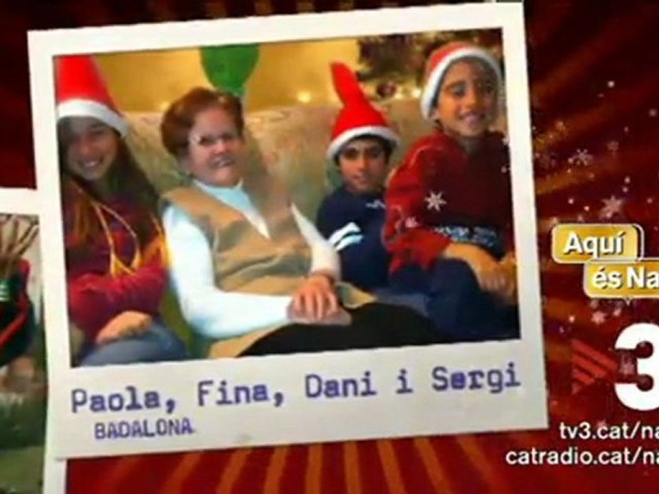 TV3 - Aquí, és Nadal - Comparteix la teva felicitat per Nadal a TV3 i Catalunya Ràdio