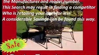 Patio Furniture How to buy online and get Huge Savings.