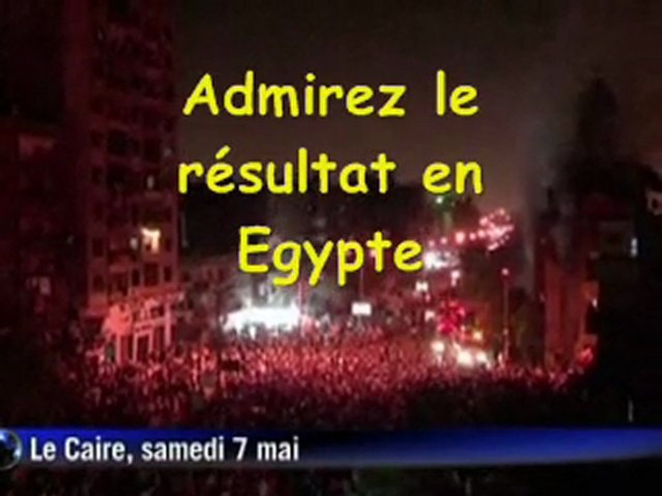 Remerciements pour les révolutions arabes