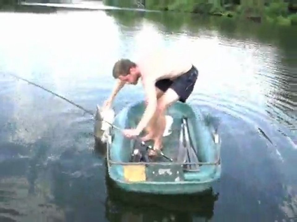 Yrag feat Breulito, Mai 2011, silure wels catfish, sa chicane sur le tarrrrrr'