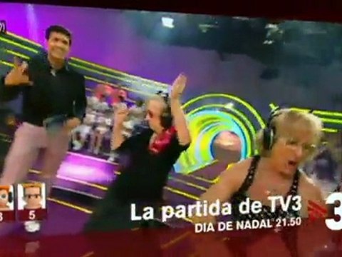 TV3 - Dissabte, 21.50, a TV3 - Torna La partida de TV3 !