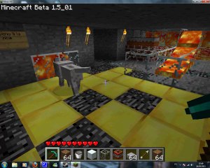 Présentation de ma maison sur Minecraft.