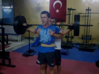 18 years old body builder Ahmet Çayırcı Squat