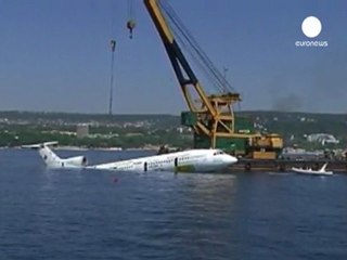 Un avion transformé en récif artificiel