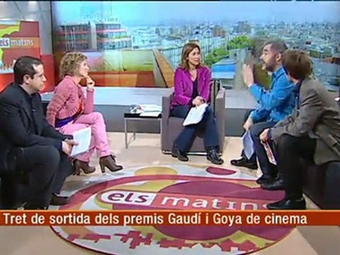TV3 - Els matins - Tret de sortida dels premis Gaudí i Goya de cinema