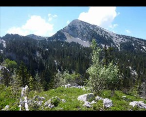 Tête des Chaudières par le Clot de la Balme (Vercors)