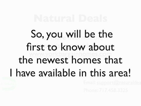 Bargain Properties in York PA