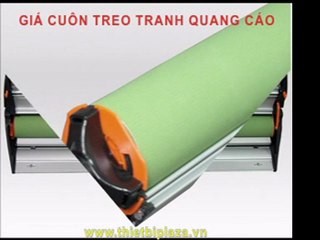 Gia chu x, ke x, x standy, x banner, gia cuon, rollup banner, popup banner