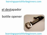 Learning Spanish for Beginners - Kitchen Vocabulary  - 1
