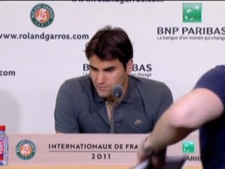 R.Federer est "bien dans le tournoi"