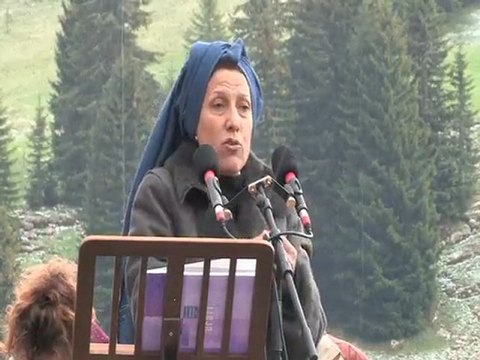 Radhia Nasraouï au Plateau des Glières 2011