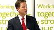 Clegg outlines NHS reform tests