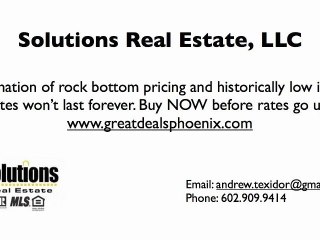 Bargain properties in Goodyear Arizona