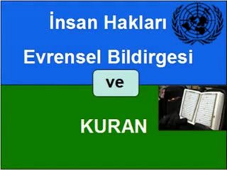 Kuran ve İnsan Hakları Evrensel Bildirgesi