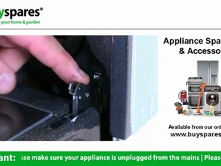 How to remove the door from an oven (DeDietrich DME795X)