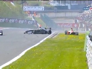 Formula Renault 2.0 RACE1 highlights WSBR 2011 Round02 Belgium Review