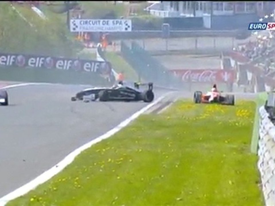 Formula Renault 2.0 RACE1 highlights WSBR 2011 Round02 Belgium Review