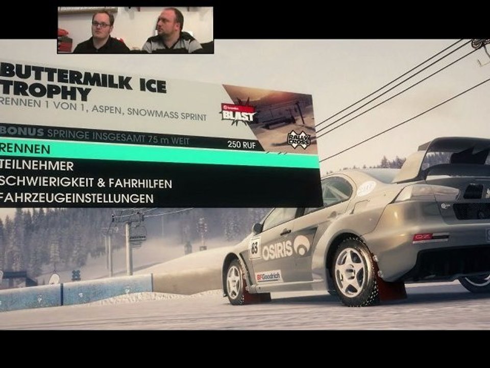 DiRT 3 - Firstlook (Tour + Splitscreen Multiplayer)