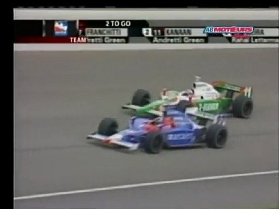 IRL 2005 Fontana Franchitti Win (french)