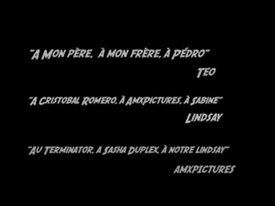 Générique "Après La pluie" des ateliers de théâtres municipaux de noisy le grand