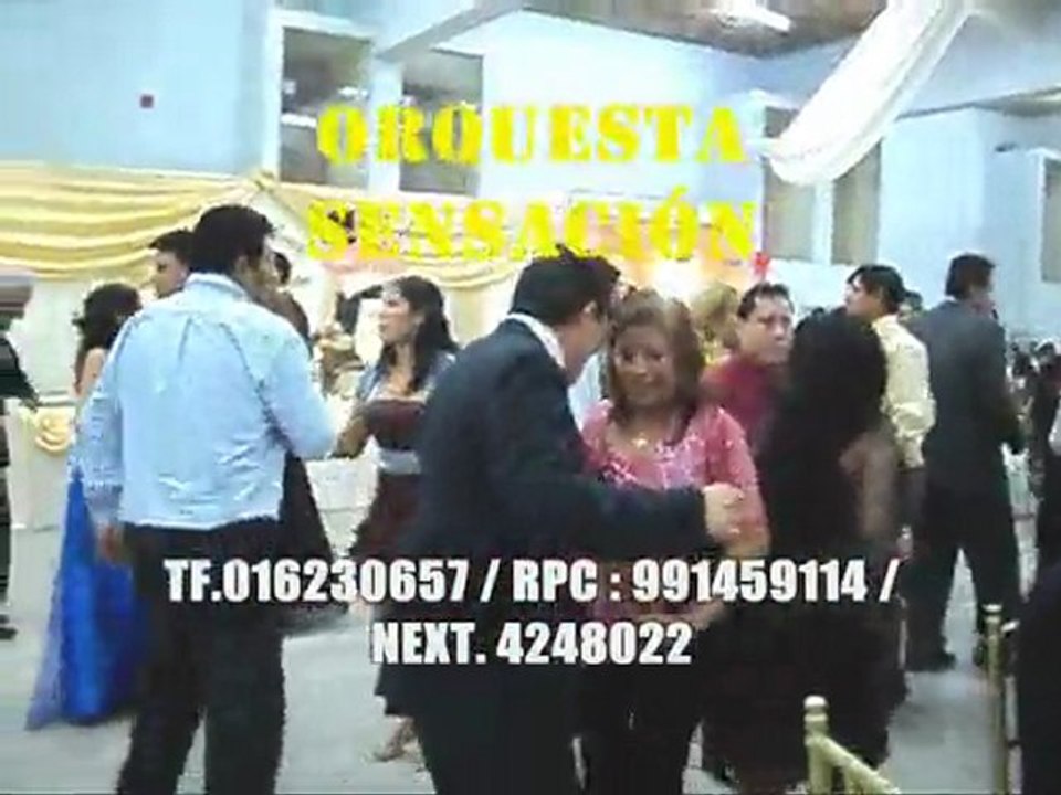 Musicos en Lima  -Orquesta Sensacion Latina - Orquestas de Lima - Bodas y Matrimonios Eventoss