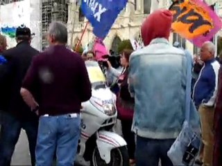 Manif anti-G8 à Caen : faible mobilisation