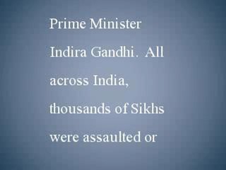Wikileaks Reveals Indian Apologies for 1984 Massacre of Sikhs