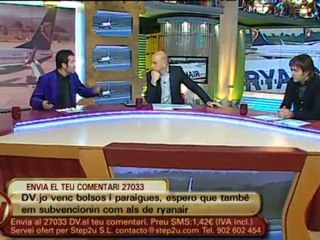 TV3 - Divendres - Sala i Martín sobre la llei "Sinde": "no serveix per a res"