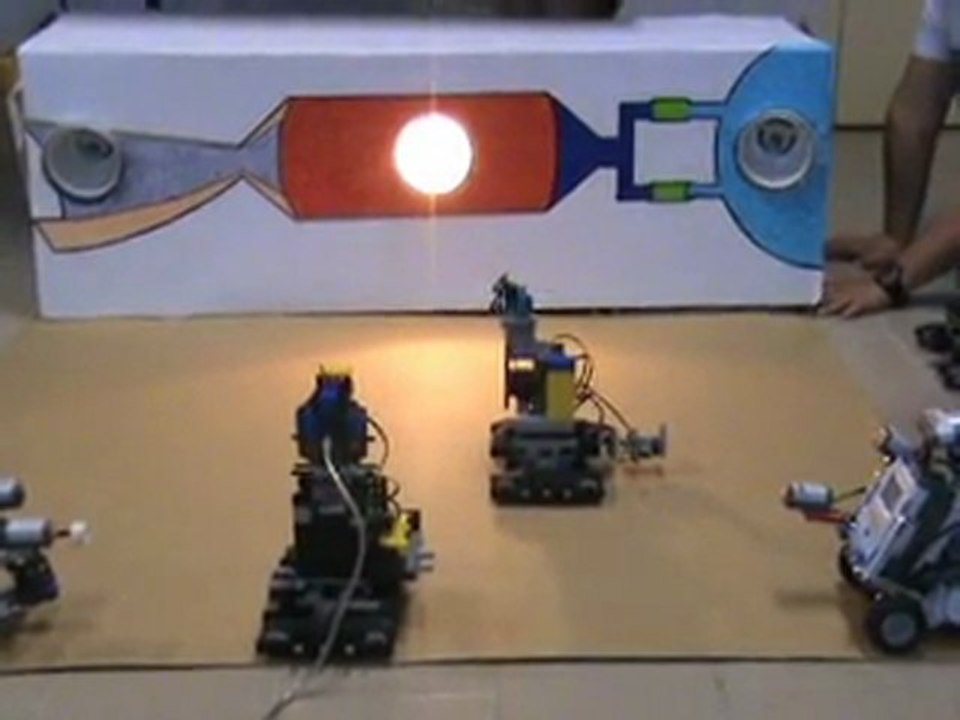 Projet robotique College Chabanais 2010 R2D2 vidéo3