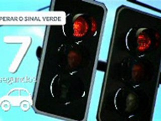 Quanto tempo perdemos o sinal verde?