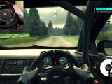 DiRT 3 PS3 - Finland Rally Stage with Fanatec Porsche 911 GT2 Wheel (Settings)