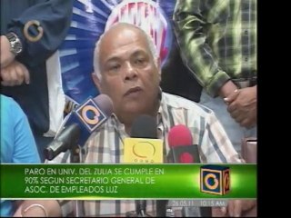 Profesores y Médicos a paro en Zulia