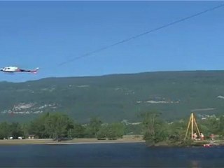 Les Tyroliennes du Fier - Maintenance héliportée