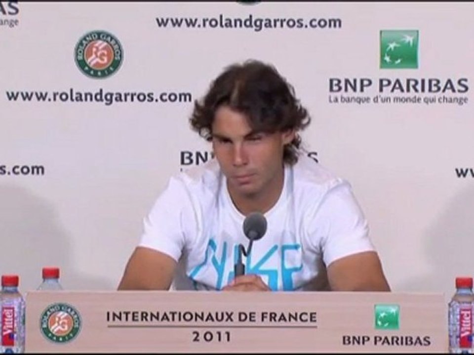 Nadal - nicht zufrieden mit sich