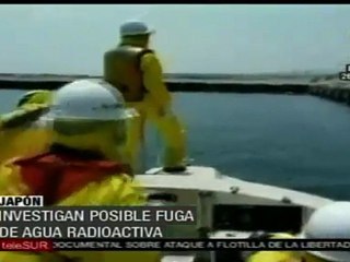 Investigan posible fuga de agua radioactiva en Japón