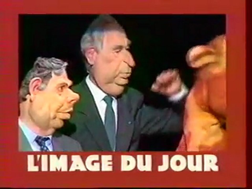 Extrait De l'emission LES GUIGNOLS DE L'INFO mars 1994 Canal+
